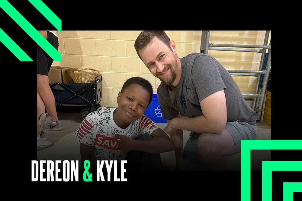 Dereon & Kyle, our July 2023 BBBS Match of the Month