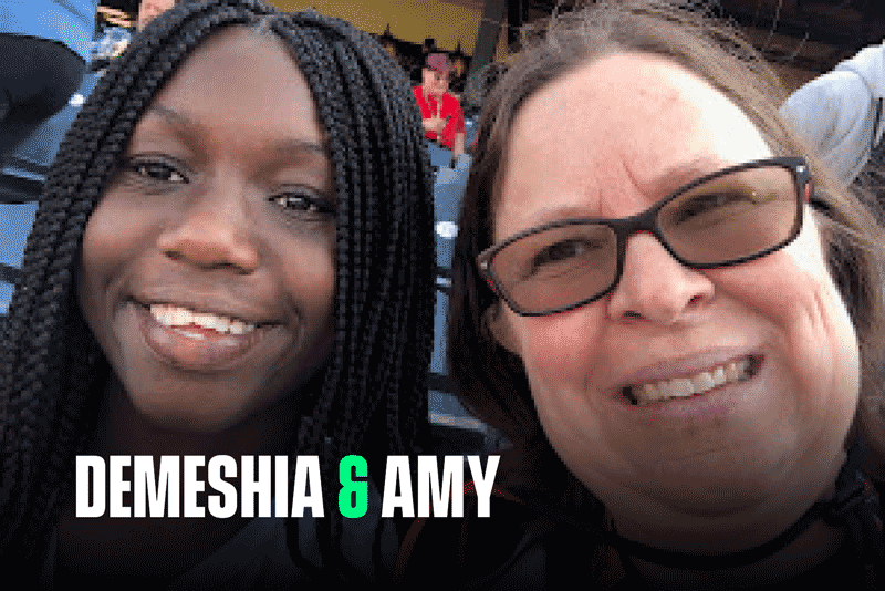 Demeshia and Amy