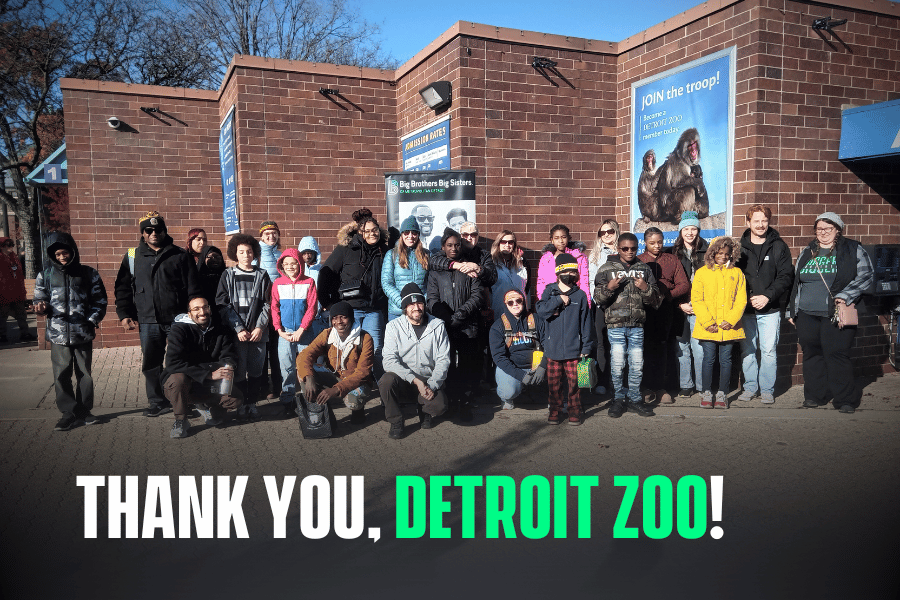 A BIG Thank you to the Detroit Zoo!