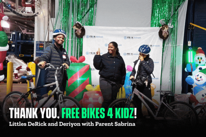 Free Bikes 4 Kids Detroit