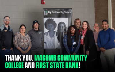 Big Futures Take Flight: BBBS Teams Up with Macomb Community College and First State Bank