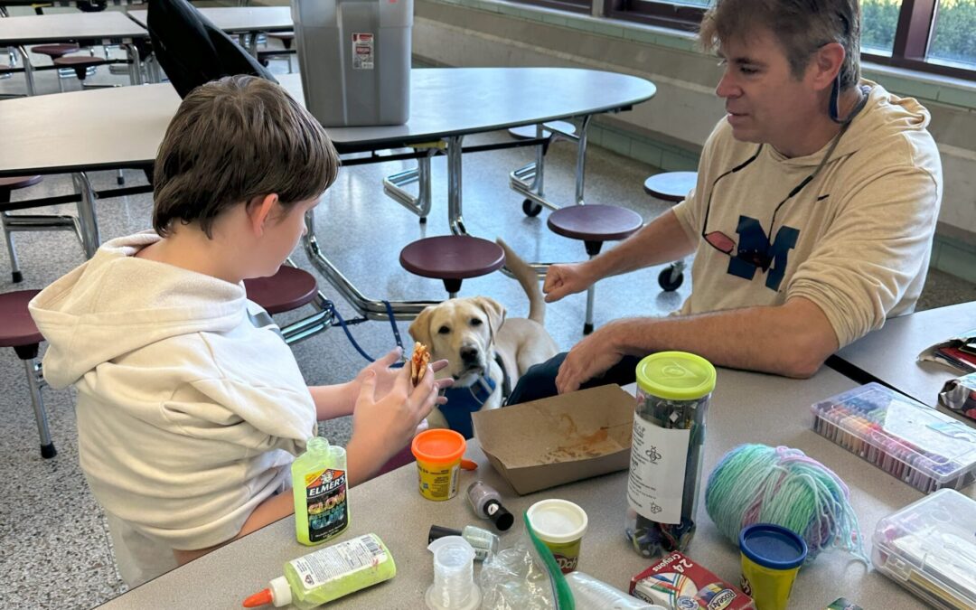 Big Brother Rob and Little Brother KJ: Building Bonds Through Sports and Technology