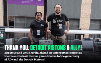 Jeremiah and Steve’s Big Night Out Thanks to Ally and Detroit Pistons!